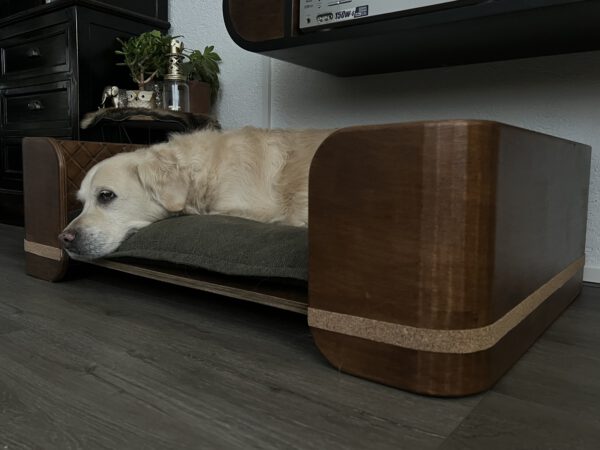 Houten hondenmand Pineo