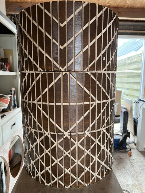 3 mogelijke patronen voor de kattenmand Element van Petshonk. Van boven naar onder: Aarde, wind, vuur.